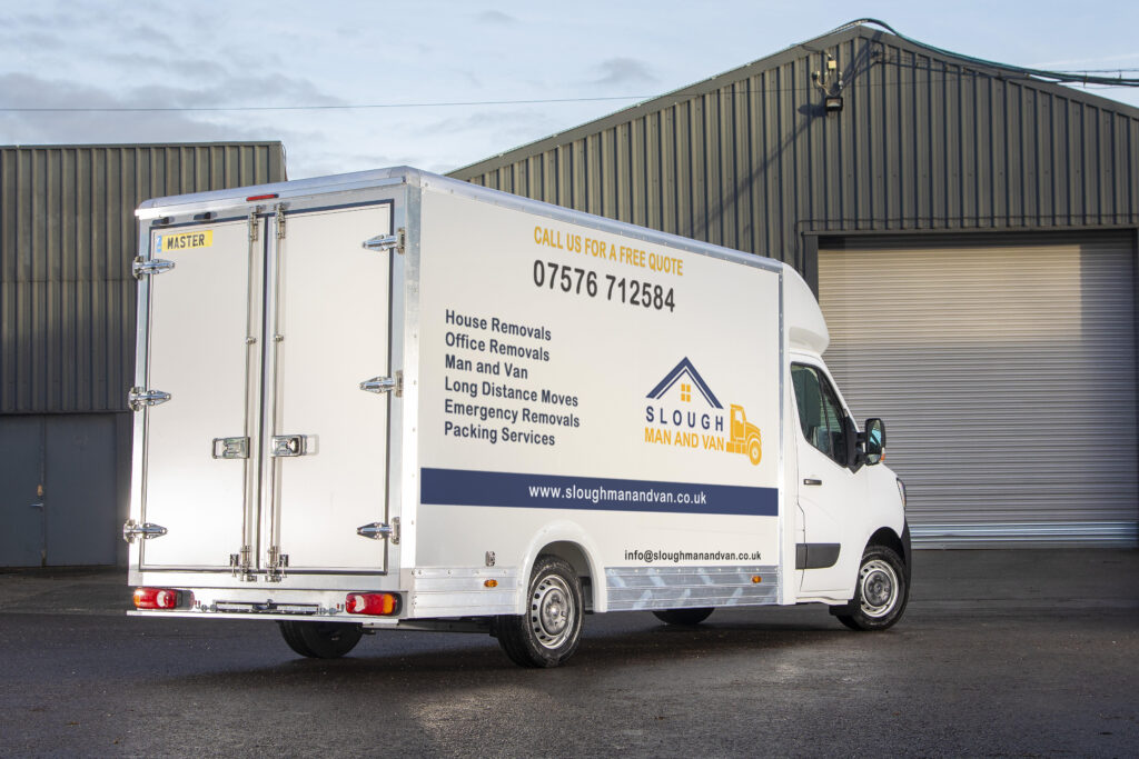 slough man and van