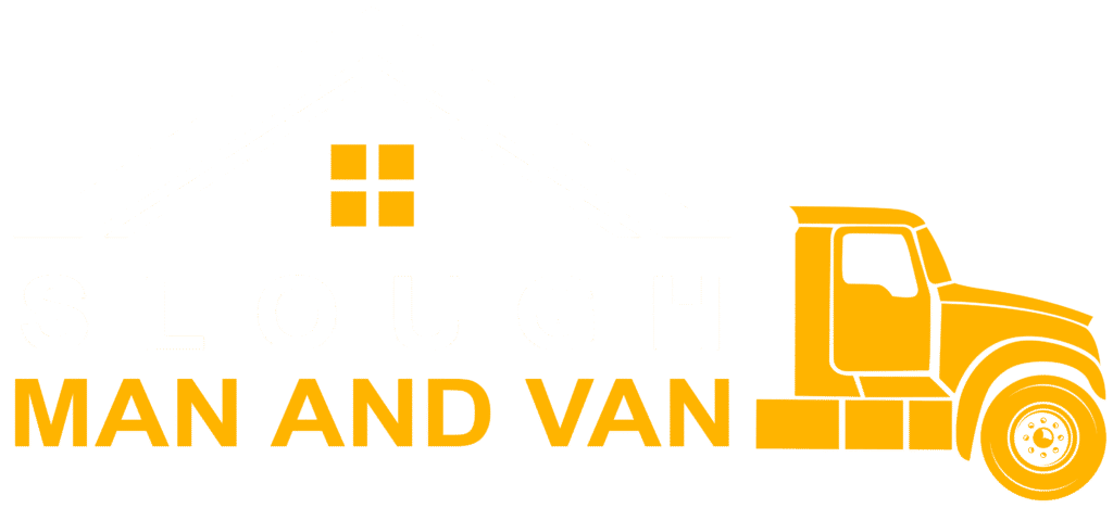 Slough Man and van Logo