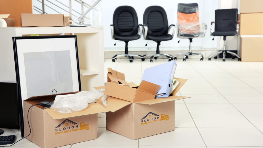 Office removal service in Slough by slough man and van