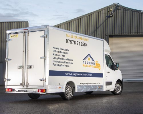 slough man and van