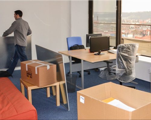 Office removal service in Slough by slough man and van